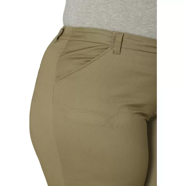 Lee Womens Plus Size Legendary 9 Chino Bermuda ShortDeep Lichen Green