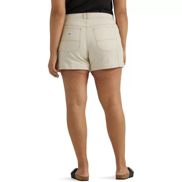 Lee Womens Plus Size Legendary Carpenter ShortGreige