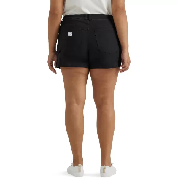 Lee Womens Plus Size Legendary Carpenter ShortUnionall Black