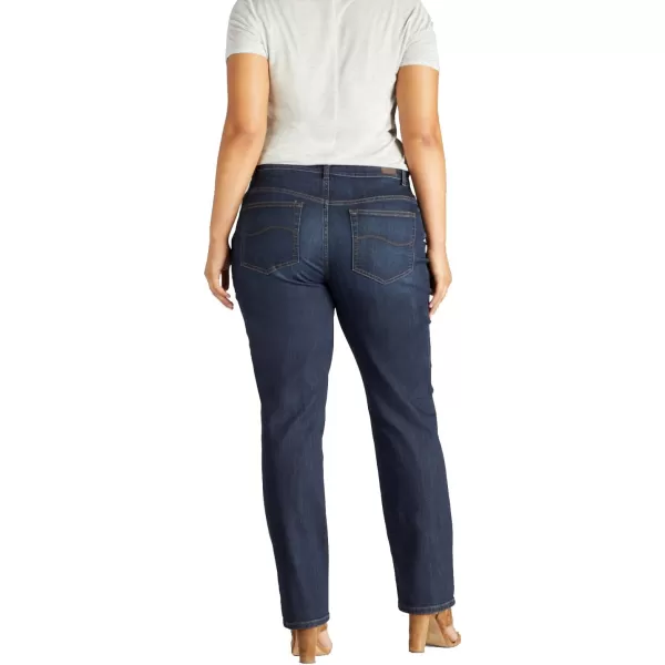 Lee Womens Plus Size Relaxed Fit Straight Leg JeanVerona