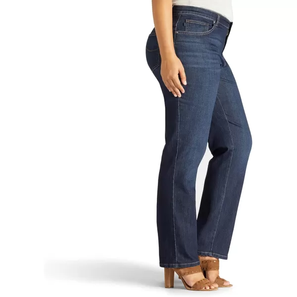 Lee Womens Plus Size Relaxed Fit Straight Leg JeanVerona