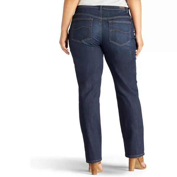 Lee Womens Plus Size Relaxed Fit Straight Leg JeanVerona