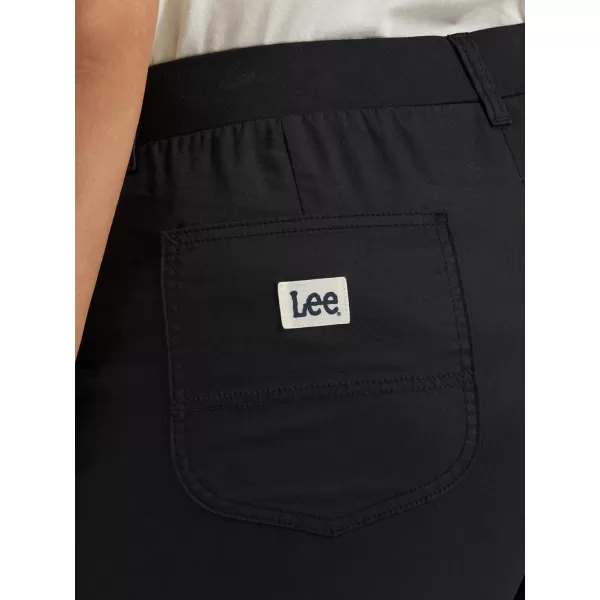 Lee Womens Plus Size Ultra Lux Comfort with Flextogo Utility Bermuda ShortUnionall Black