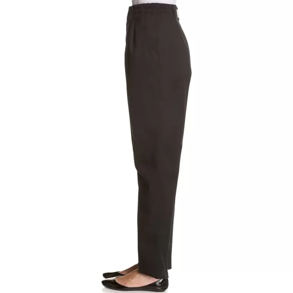 Lee Womens RelaxedFit Pleated PantBlack