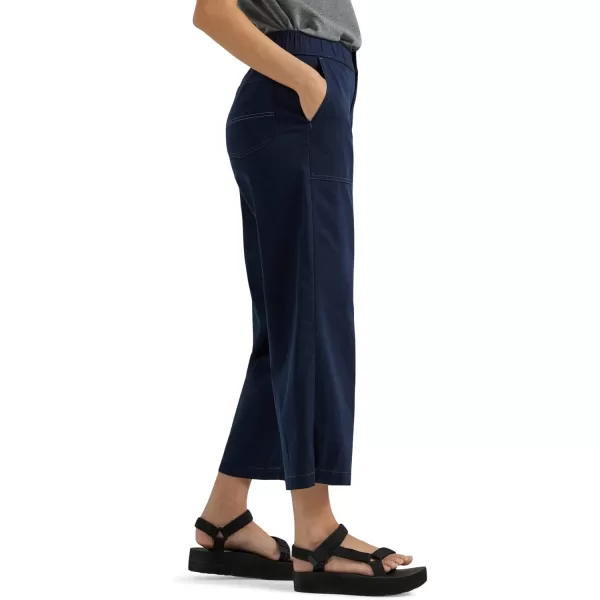 Lee Womens Ultra Lux Comfort Utility Crop Capri PantEmperor Navy