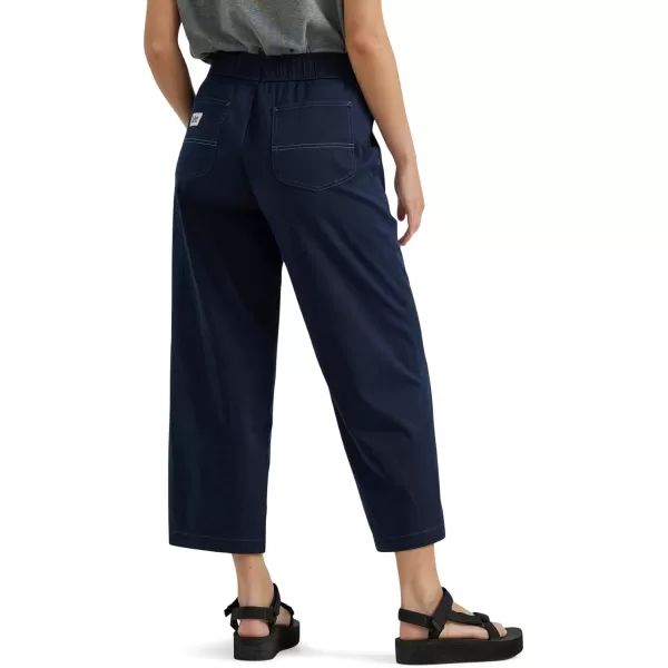 Lee Womens Ultra Lux Comfort Utility Crop Capri PantEmperor Navy