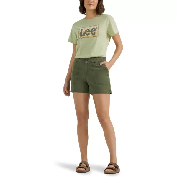 Lee Womens Ultra Lux Comfort Utility ShortOlive Night