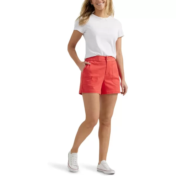 Lee Womens Ultra Lux Comfort Utility ShortPoppy