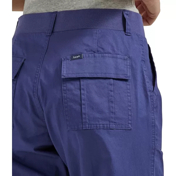 Lee Womens Ultra Lux Comfort with Flextogo Cargo Capri PantMedieval Blue