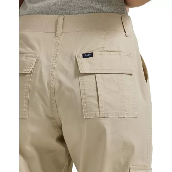 Lee Womens Ultra Lux Comfort with Flextogo Cargo Capri PantPioneer Beige