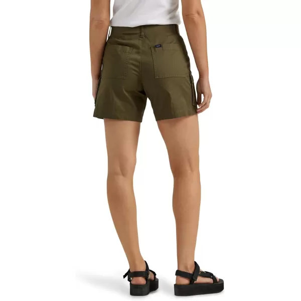 Lee Womens Ultra Lux Comfort with Flextogo Cargo ShortOlive Night