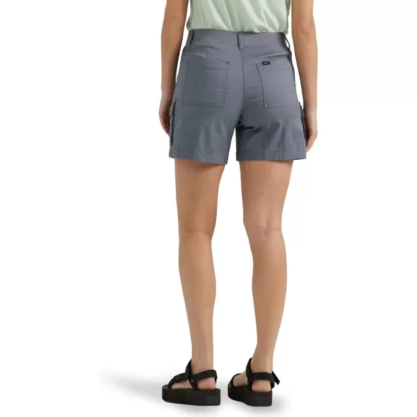 Lee Womens Ultra Lux Comfort with Flextogo Cargo ShortTech Gray