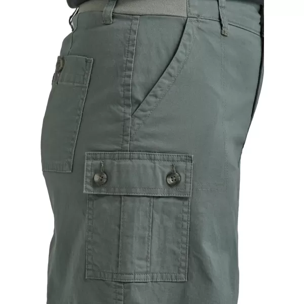 Lee Womens Ultra Lux Comfort with Flextogo Cargo SkortFort Green