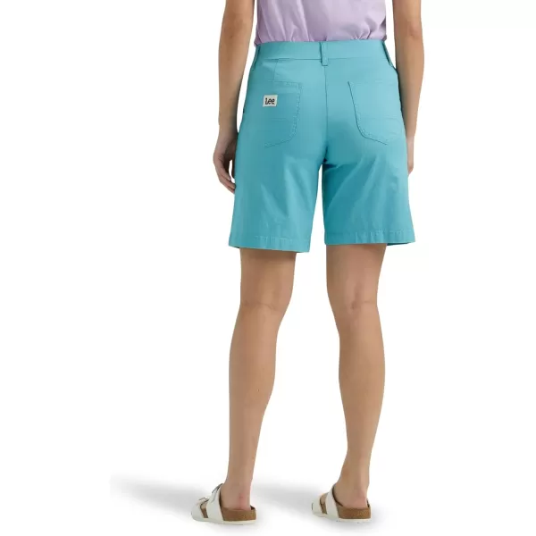 Lee Womens Ultra Lux Comfort with Flextogo Utility Bermuda ShortBay Blue