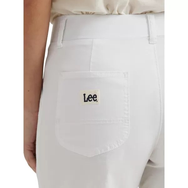 Lee Womens Ultra Lux Comfort with Flextogo Utility Bermuda ShortBright White