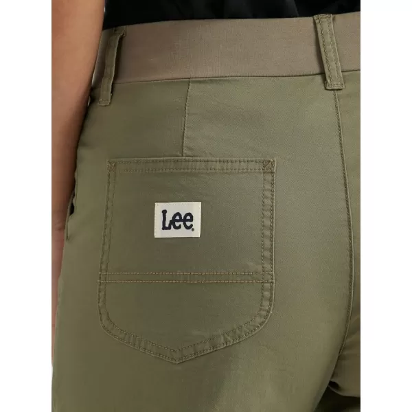 Lee Womens Ultra Lux Comfort with Flextogo Utility Bermuda ShortDeep Lichen Green