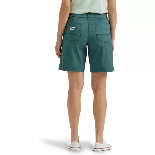 Lee Womens Ultra Lux Comfort with Flextogo Utility Bermuda ShortEvergreen