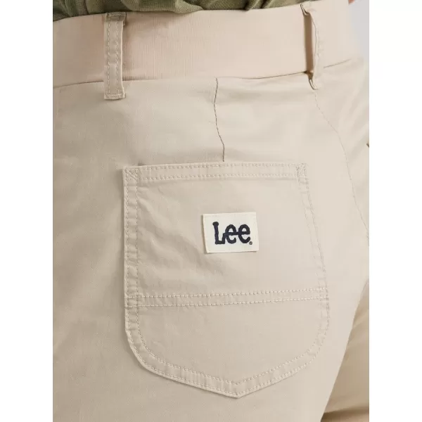 Lee Womens Ultra Lux Comfort with Flextogo Utility Bermuda ShortGreige