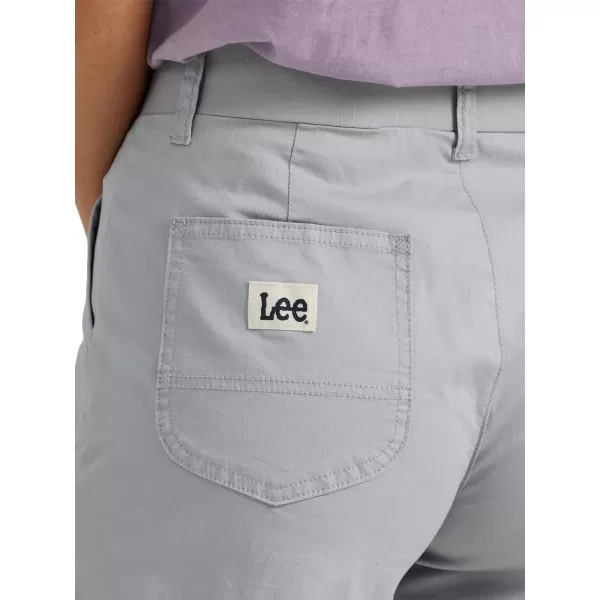 Lee Womens Ultra Lux Comfort with Flextogo Utility Bermuda ShortMaterial Gray