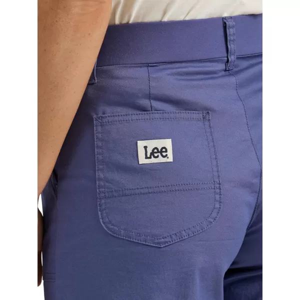 Lee Womens Ultra Lux Comfort with Flextogo Utility Bermuda ShortSurf Blue