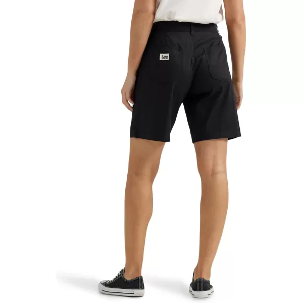 Lee Womens Ultra Lux Comfort with Flextogo Utility Bermuda ShortUnionall Black