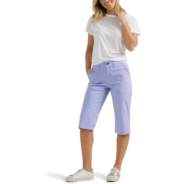 Lee Womens Ultra Lux Comfort with Flextogo Utility Skimmer Capri PantIris