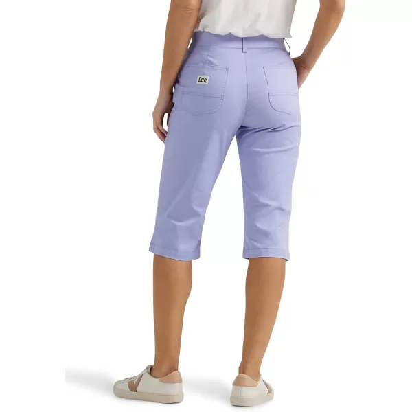 Lee Womens Ultra Lux Comfort with Flextogo Utility Skimmer Capri PantIris