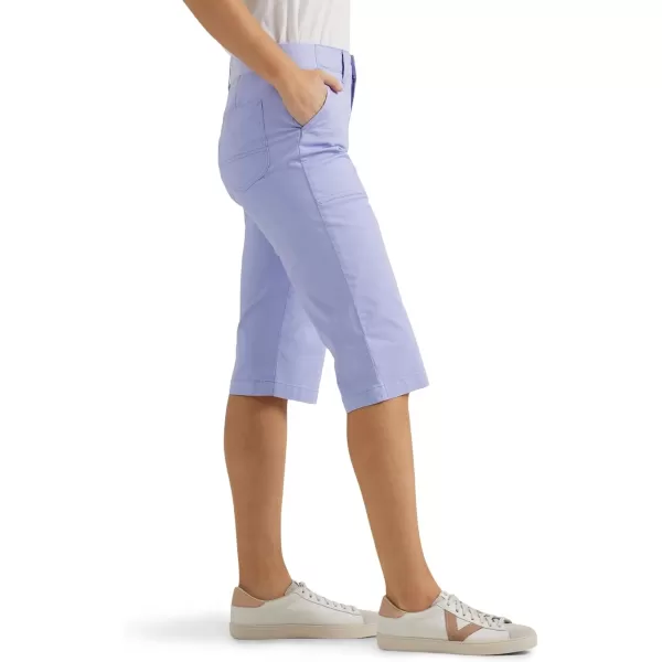 Lee Womens Ultra Lux Comfort with Flextogo Utility Skimmer Capri PantIris