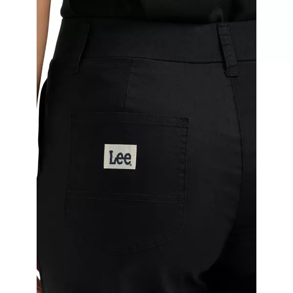 Lee Womens Ultra Lux Comfort with Flextogo Utility Skimmer Capri PantUnionall Black