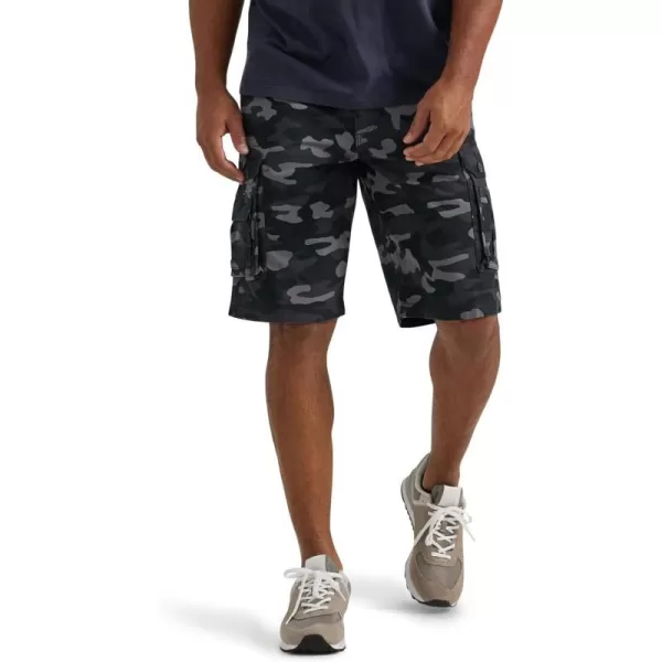 Lee Mens Dungarees New Belted Wyoming Cargo ShortBlack Stokes Camo