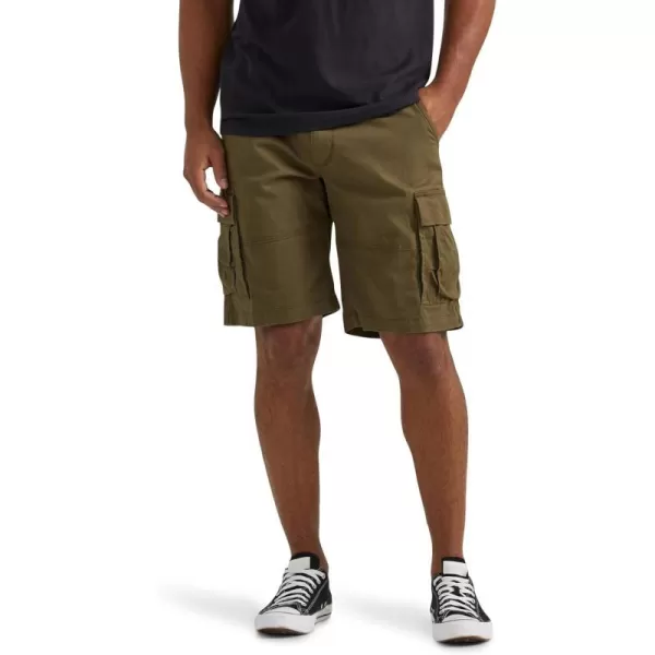 Lee Mens Extreme Motion Carolina Cargo ShortOlive Night