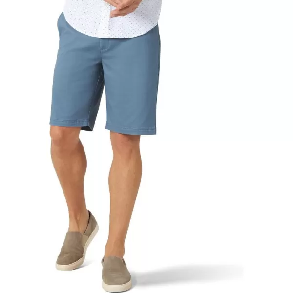 Lee Mens Extreme Motion Flat Front ShortBlue Mirage