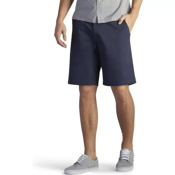 Lee Mens Extreme Motion Flat Front ShortNavy