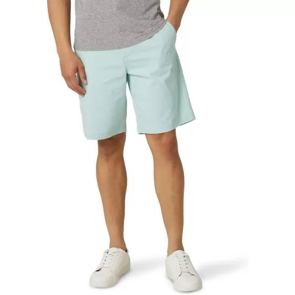 Lee Mens Extreme Motion Flat Front ShortSea Green