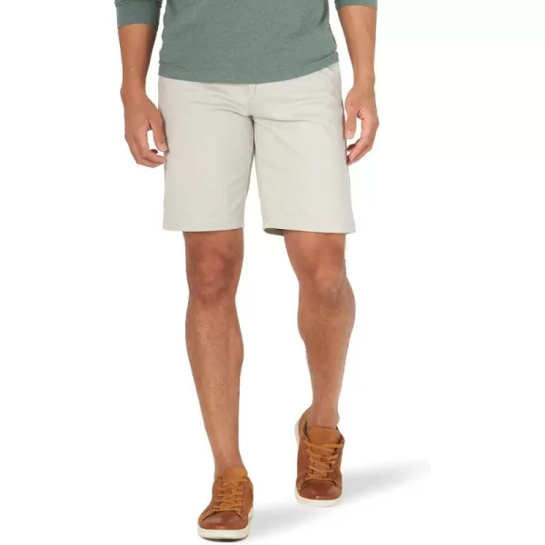 Lee Mens Extreme Motion Flat Front ShortStone