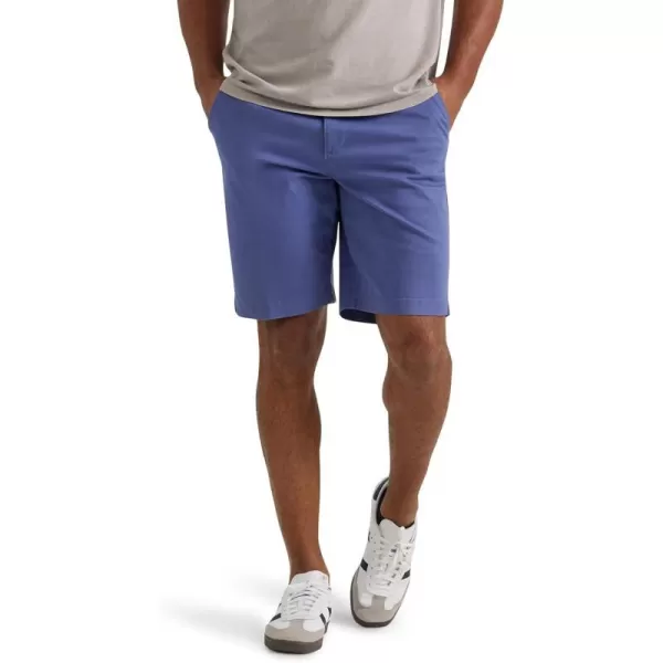 Lee Mens Extreme Motion Flat Front ShortSurf Blue