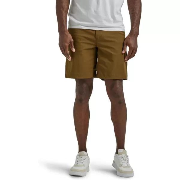 Lee Mens Extreme Motion Regular Fit Synthetic Flat Front ShortJurassic