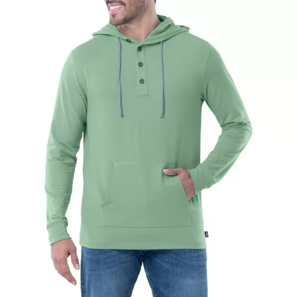 Lee Mens French Terry Hooded SweatshirtBasil