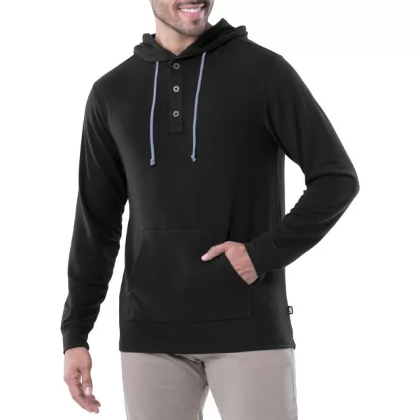 Lee Mens French Terry Hooded SweatshirtBlack