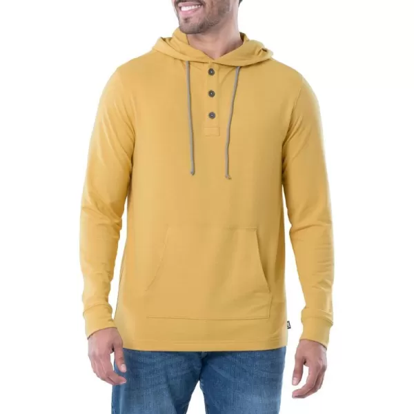 Lee Mens French Terry Hooded SweatshirtYellow