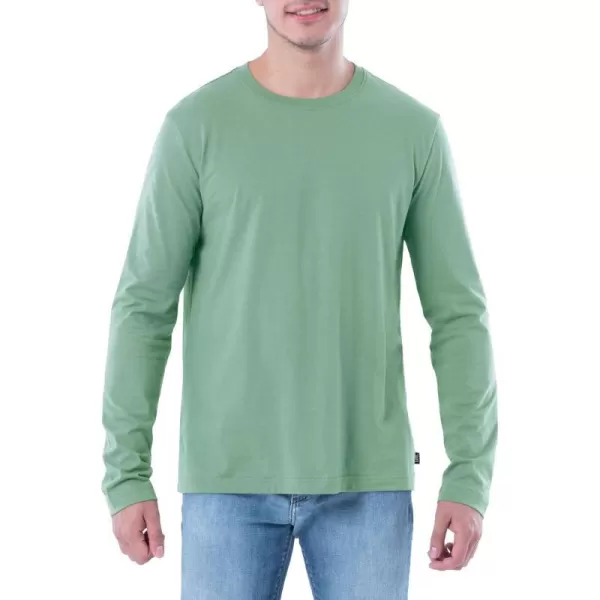 Lee Mens Long Sleeve Cotton TShirtBasil