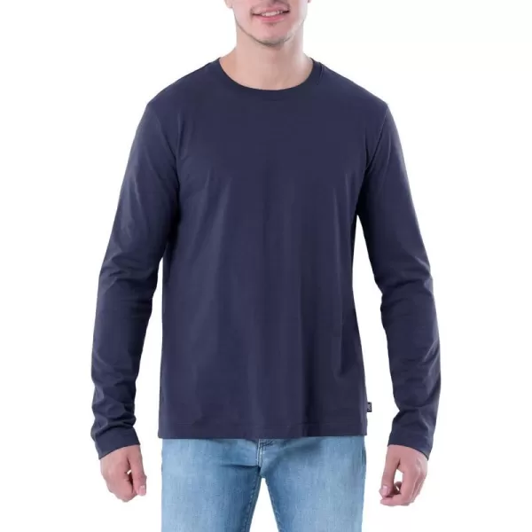 Lee Mens Long Sleeve Cotton TShirtPatriot Blue