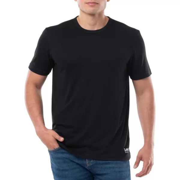 Lee Mens Quick Dry Short Sleeve TeeBlack