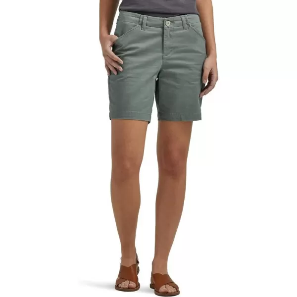 Lee Womens Legendary 7 Chino WalkshortFort Green