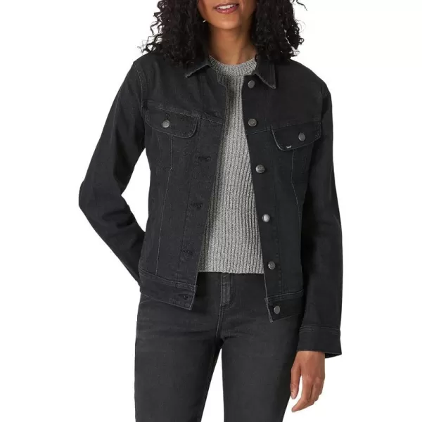 Lee Womens Legendary Rider Denim JacketBlack