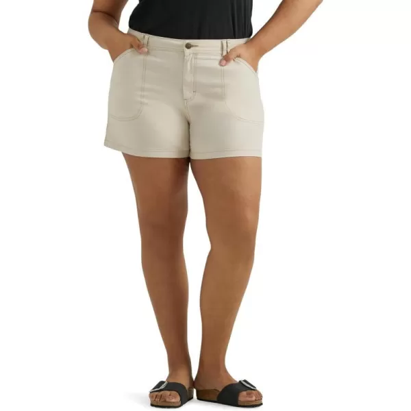 Lee Womens Plus Size Legendary Carpenter ShortGreige