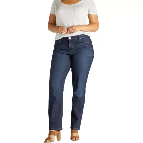 Lee Womens Plus Size Relaxed Fit Straight Leg JeanVerona