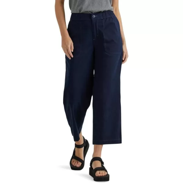 Lee Womens Ultra Lux Comfort Utility Crop Capri PantEmperor Navy