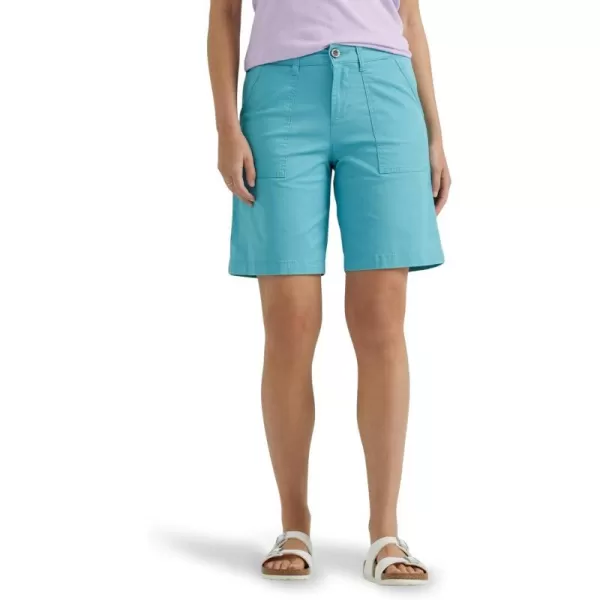 Lee Womens Ultra Lux Comfort with Flextogo Utility Bermuda ShortBay Blue