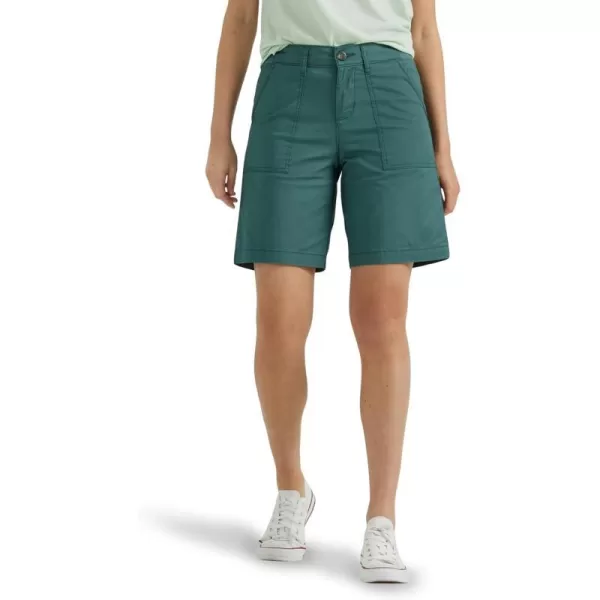 Lee Womens Ultra Lux Comfort with Flextogo Utility Bermuda ShortEvergreen